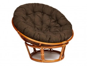 Кресло Papasan 23/01 W с подушкой Cognac, ткань Коричневый в Кыштыме - kyshtym.магазин96.com | фото