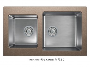 Мойка комбинированная Tolero twist TTS-840 Темно-бежевый 823 в Кыштыме - kyshtym.магазин96.com | фото