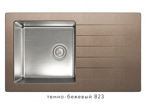 Мойка комбинированная Tolero twist TTS-860 Темно-бежевый 82 в Кыштыме - kyshtym.магазин96.com | фото