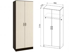 Шкаф 2 двери Ронда ШКР800.1 венге/дуб белфорт в Кыштыме - kyshtym.магазин96.com | фото